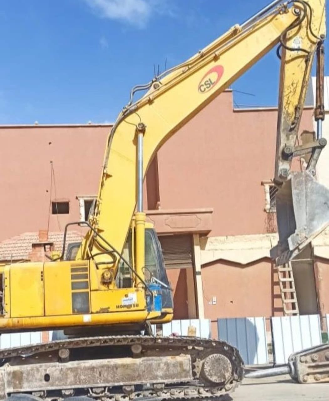 هدم مباني في جده